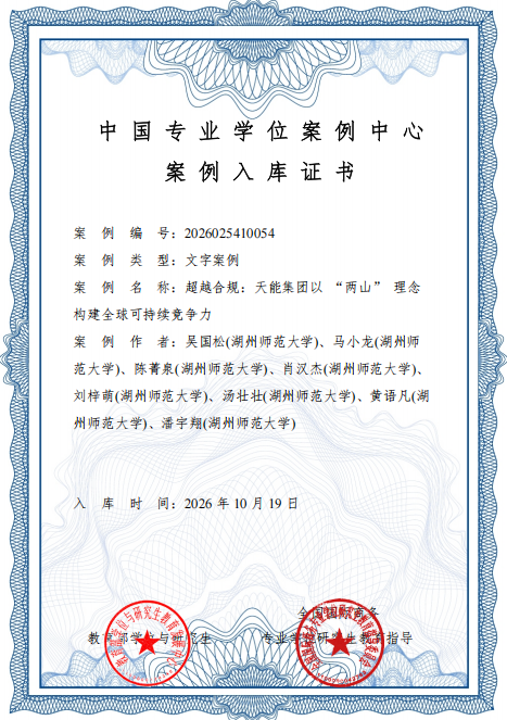 我院两篇案例入库中国专业学位案例中心